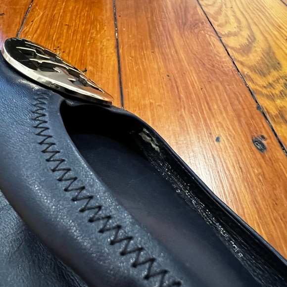 tory burch navy ballet flat - Picture 6 of 6